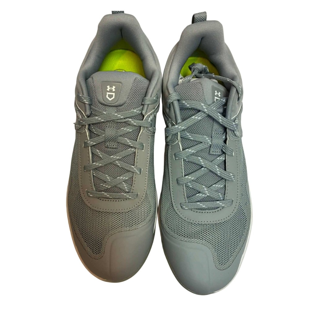 Under Armour UA Glyde MT Womens 9 Grey New Metal Baseball Softball Cleats